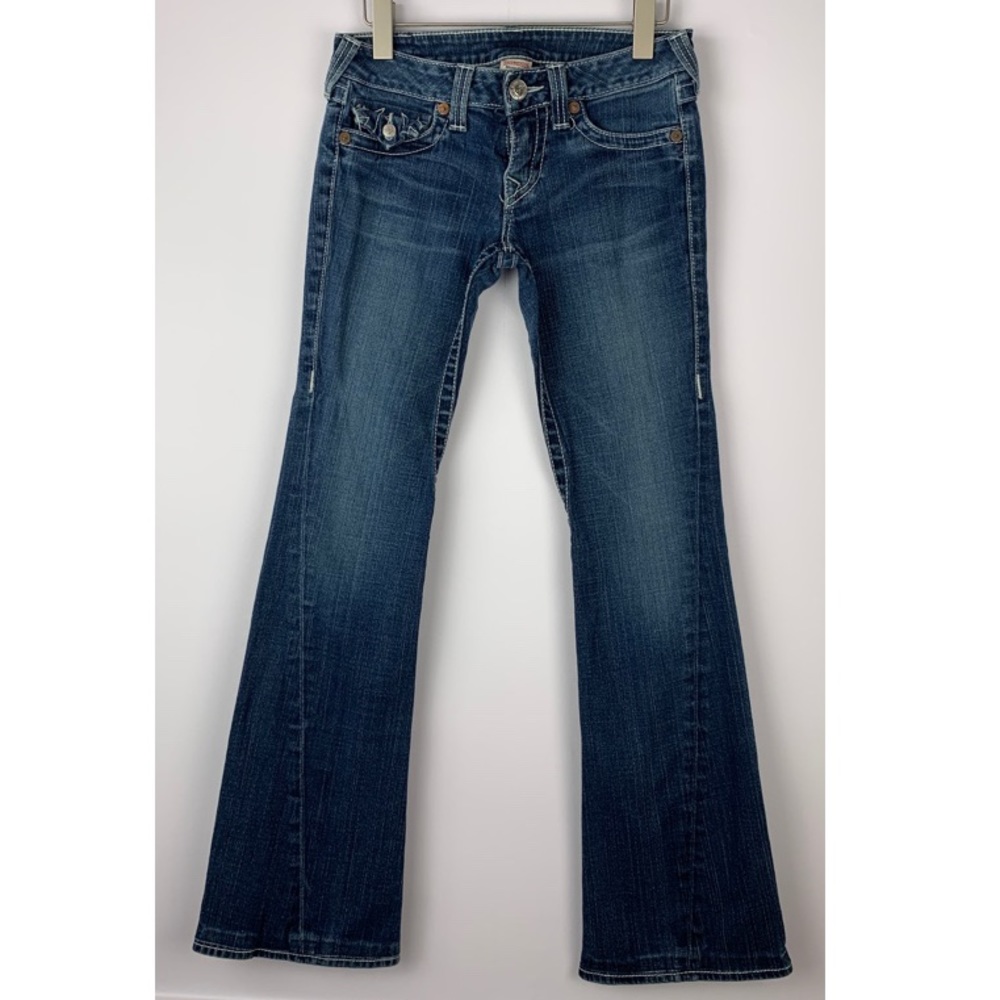 TRUE RELIGION Joey Twisted Flare Jeans 27